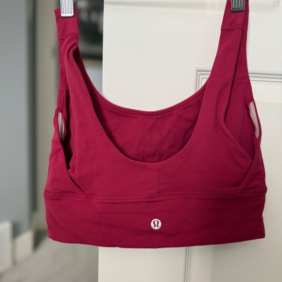 Lululemon align sports *light support C/D pomegranate - Picture 2 of 4